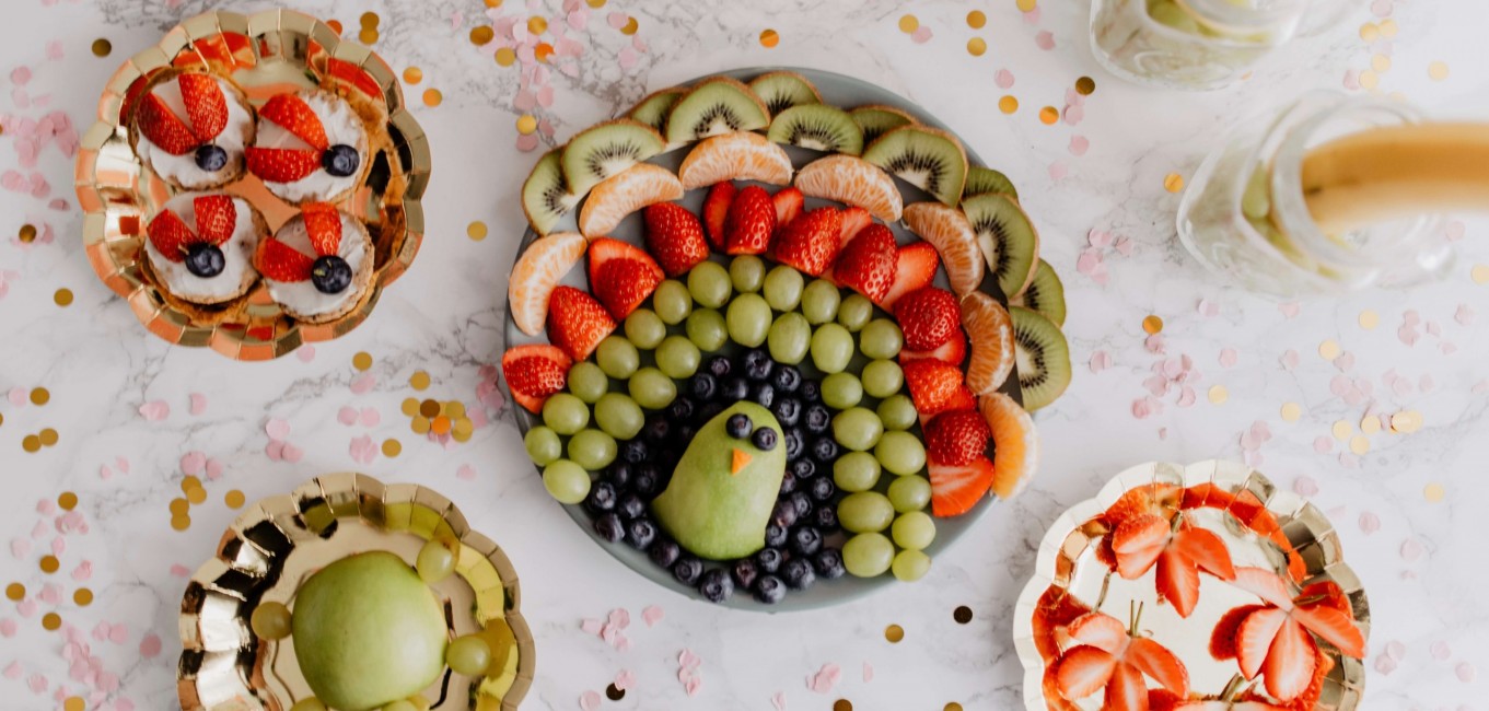 Healthy Fingerfood-Tiere für<br>den Kindergeburtstag</br>