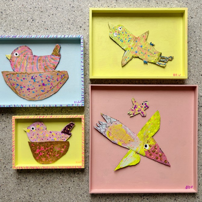 Blogbeitrag Unser fröhlicher Frühlingsstart in Farbe: Wir lassen unsere bunten Vögel flattern!