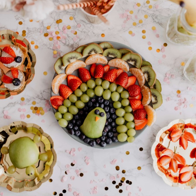 Healthy Fingerfood-Tiere für<br>den Kindergeburtstag</br>