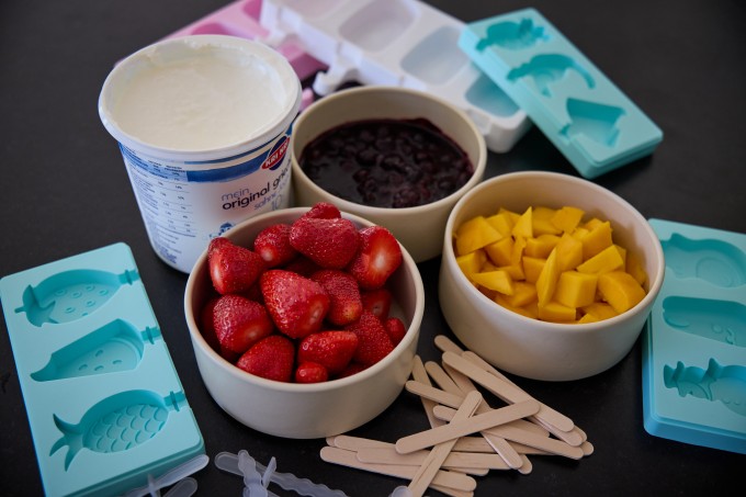 Sommerliches Joghurt-Frucht-Eis