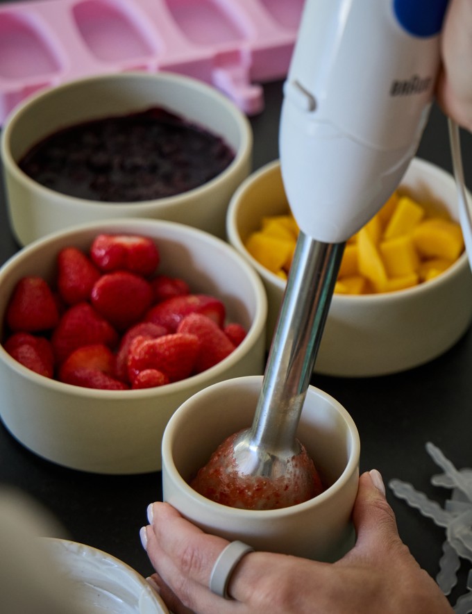 Sommerliches Joghurt-Frucht-Eis
