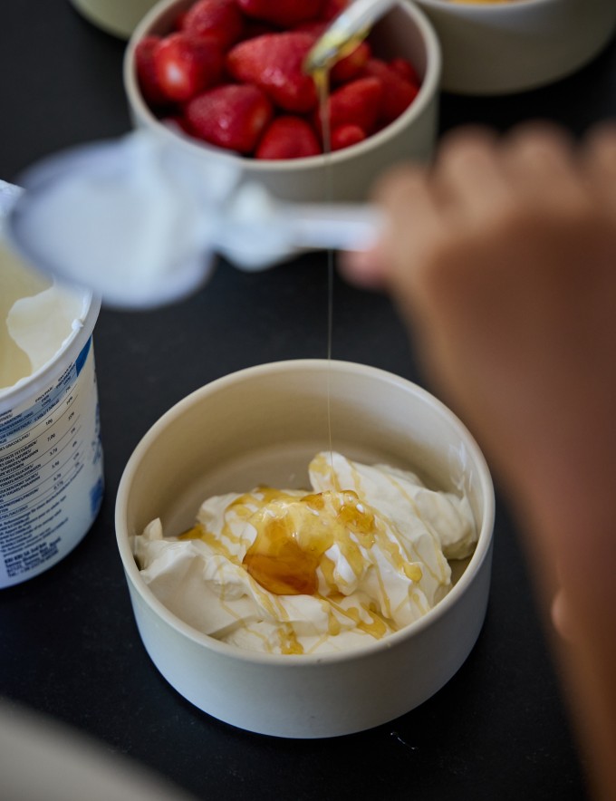 Sommerliches Joghurt-Frucht-Eis