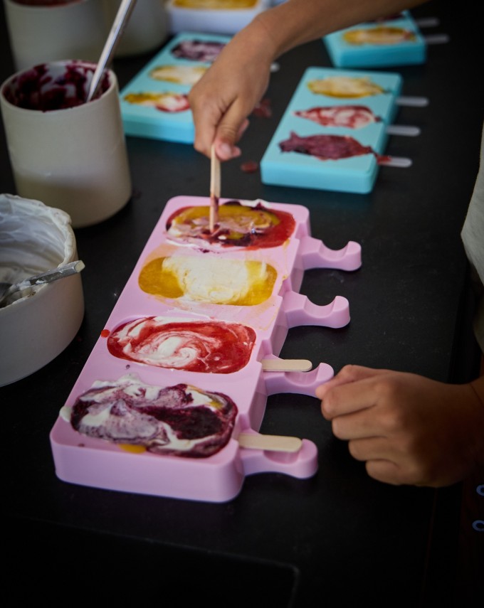 Sommerliches Joghurt-Frucht-Eis