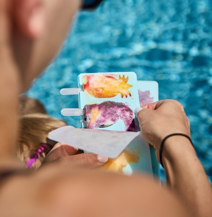 Sommerliches Joghurt-Frucht-Eis