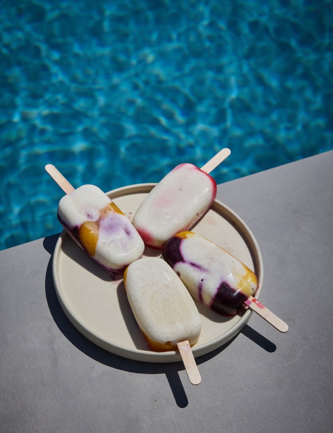 Sommerliches Joghurt-Frucht-Eis