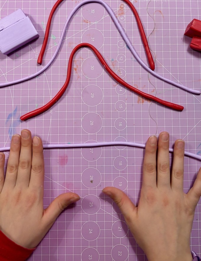 DIY Weihnachtsbasteln Maschen