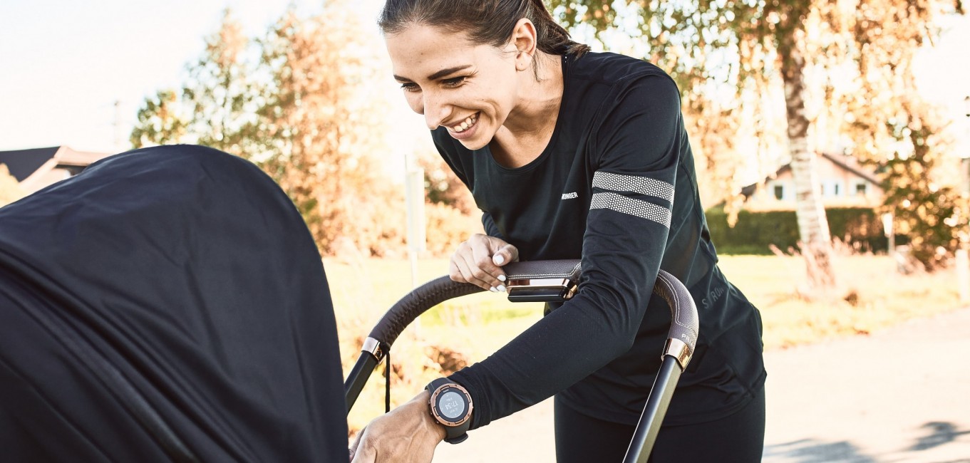 Workout mit Baby: Powerwalk