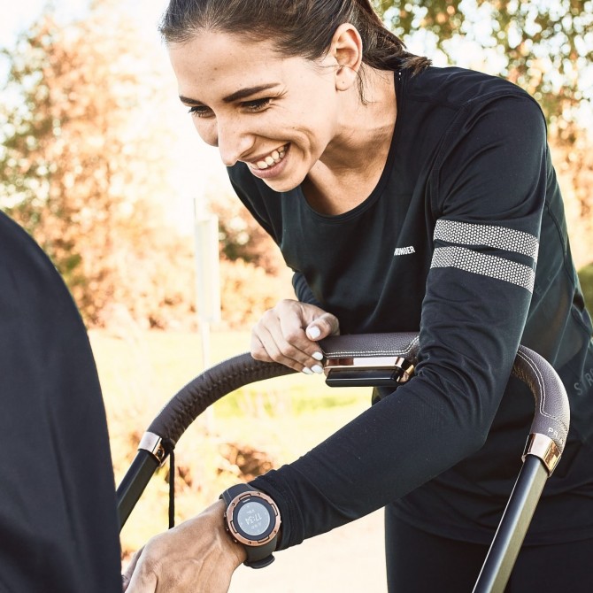 Workout mit Baby: Powerwalk