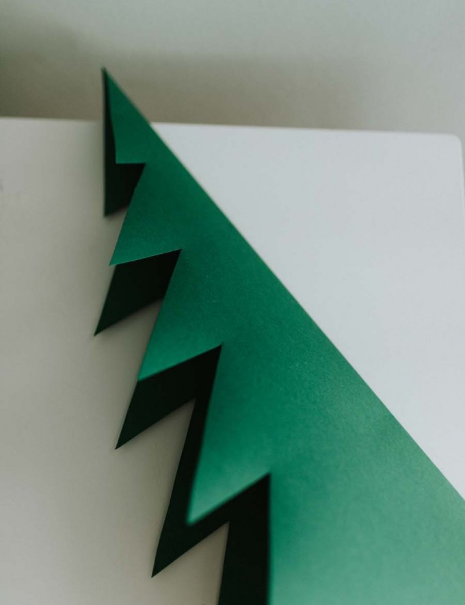 DIY Weihnachtsbaum fürs Kinderzimmer