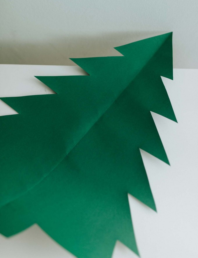 DIY Weihnachtsbaum fürs Kinderzimmer