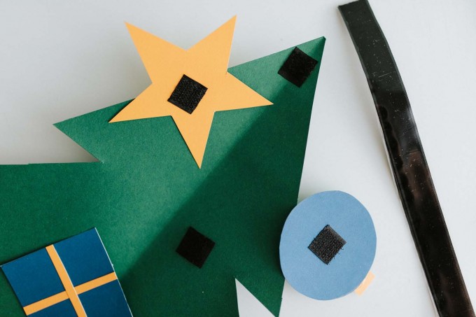DIY Weihnachtsbaum fürs Kinderzimmer