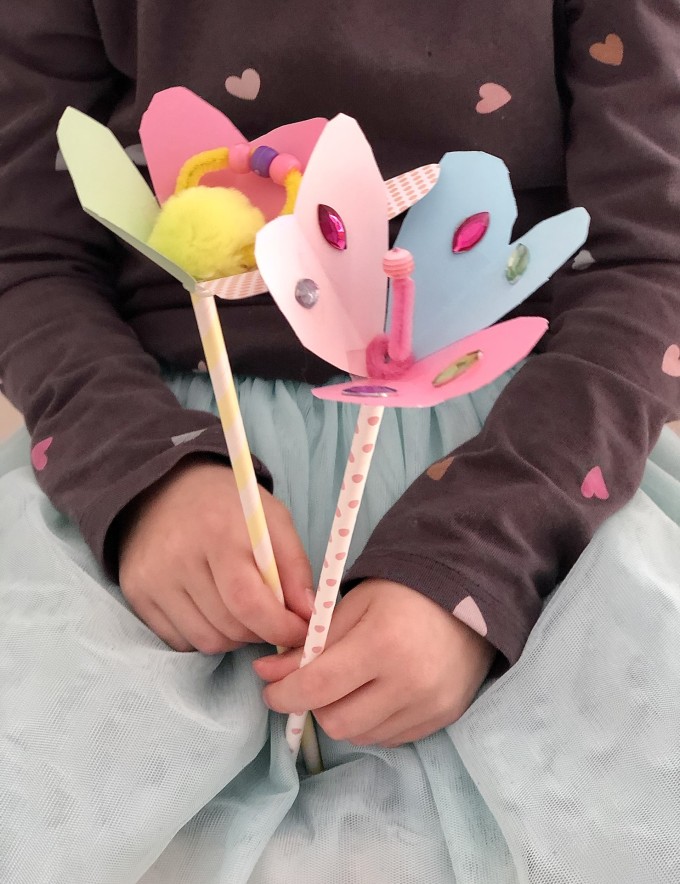 Papierblumen DIY