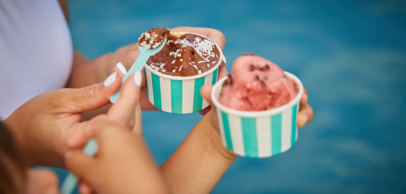 Gesundes Eis