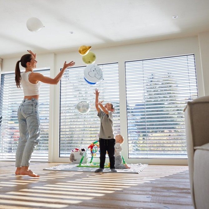 Luftballon-Tier-Spiel