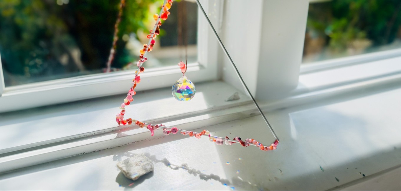 DIY Regenbogen Mobile