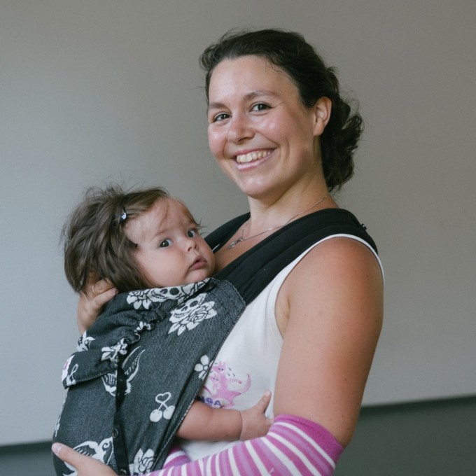 Kanga mit Iris Winklhofer