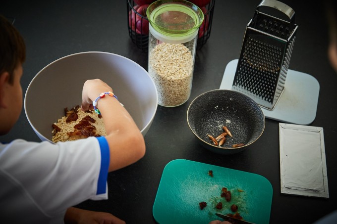 Selbstgemachte Müsliriegel