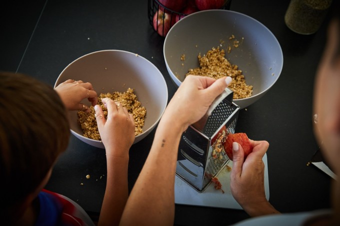 Selbstgemachte Müsliriegel