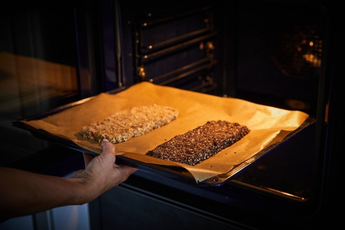 Selbstgemachte Müsliriegel