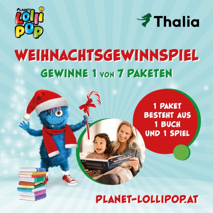 Weihnachtsgewinnspiel PLANET LOLLIPOP