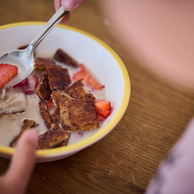 Selbstgemachte Zimt-Minis