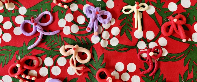 DIY Weihnachtsbasteln Maschen