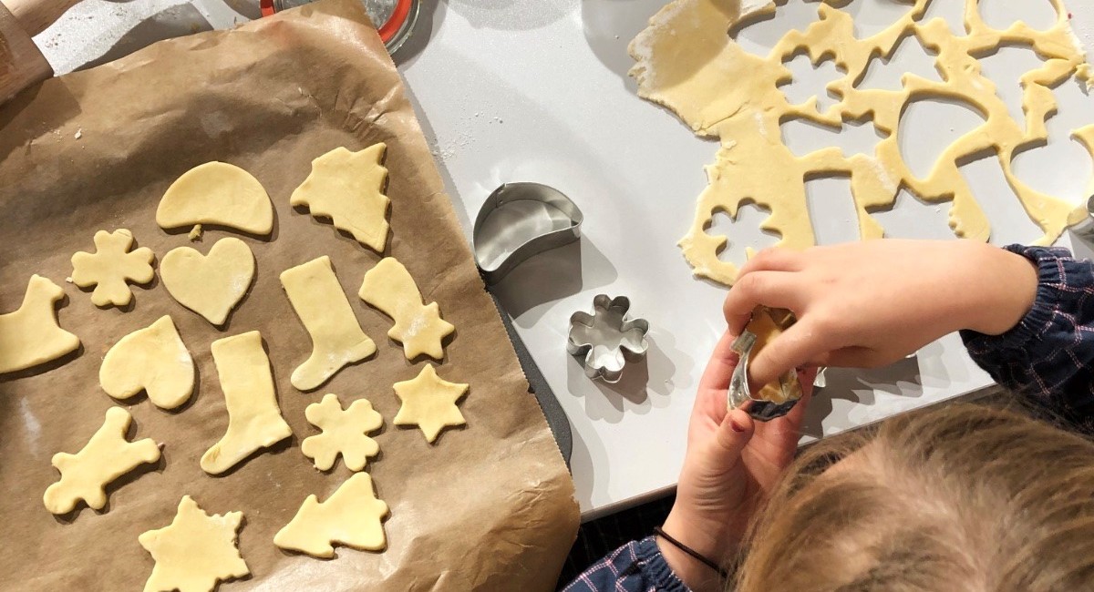 Kekse backen mit Kindern