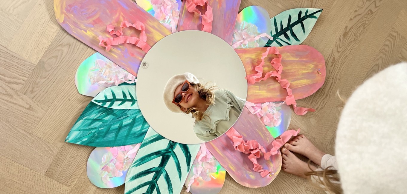 HELLO SPRING!  Ein wunderschöner Blütenspiegel für dich und mich.