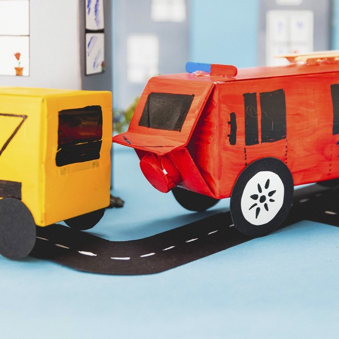 TetraPak Feuerwehrauto