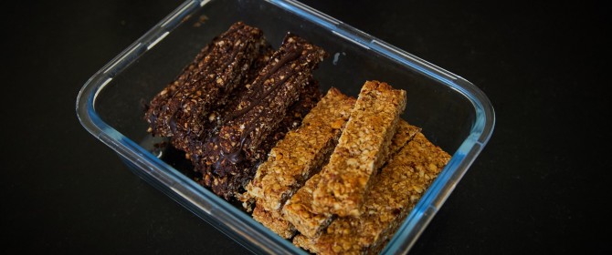 Selbstgemachte Müsliriegel
