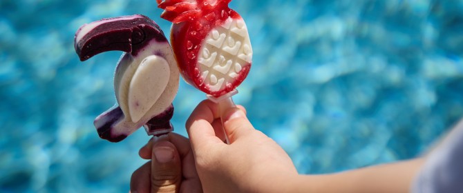 Sommerliches Joghurt-Frucht-Eis
