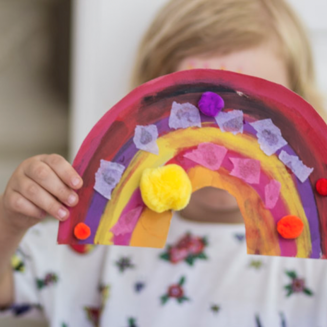 Handicrafts with children