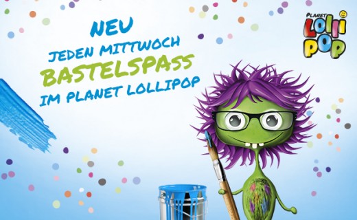 Crafting fun at PLANET LOLLIPOP